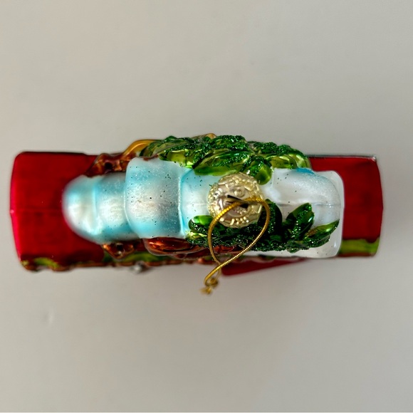 Kurt Adler Noble Gems Hollywood, CA Cityscape Glass Ornament, NEW in Package - Picture 7 of 10